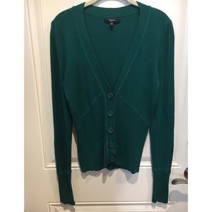 Blue Express button sweater